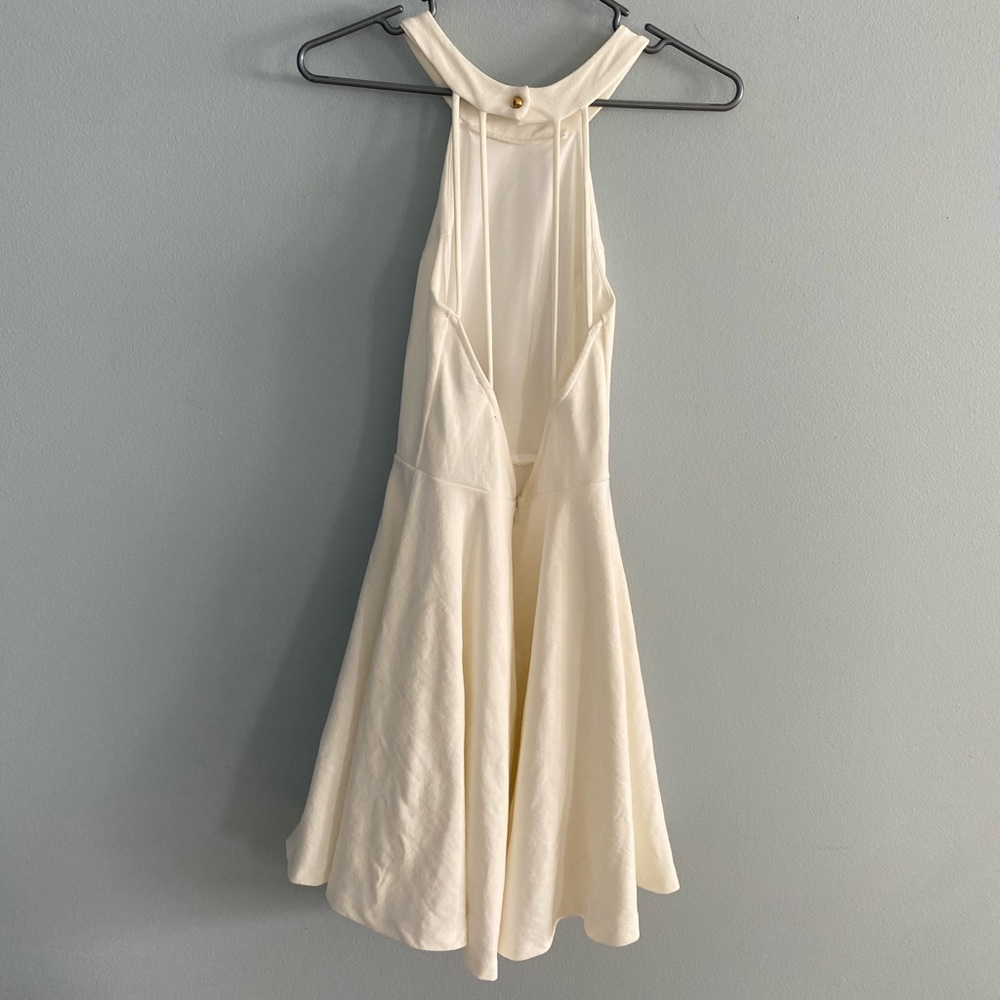 Lulus Delightful Surprise Ivory Skater Dress - Picture 5 of 11